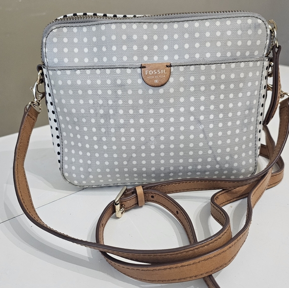 Fossil Bags Fossil Double Zip Crossbody Poshmark